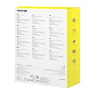 Hub Baseus T-Space cu cabluri USB-C la USB-C pentru mașini Tesla (negru)