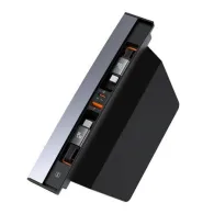 Hub Baseus T-Space cu cabluri USB-C la USB-C pentru mașini Tesla (negru)