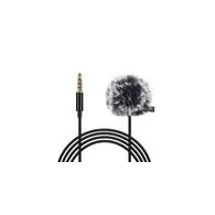 Microfon Jack Puluz clip de cravată PU424 1.5m 3.5mm Jack