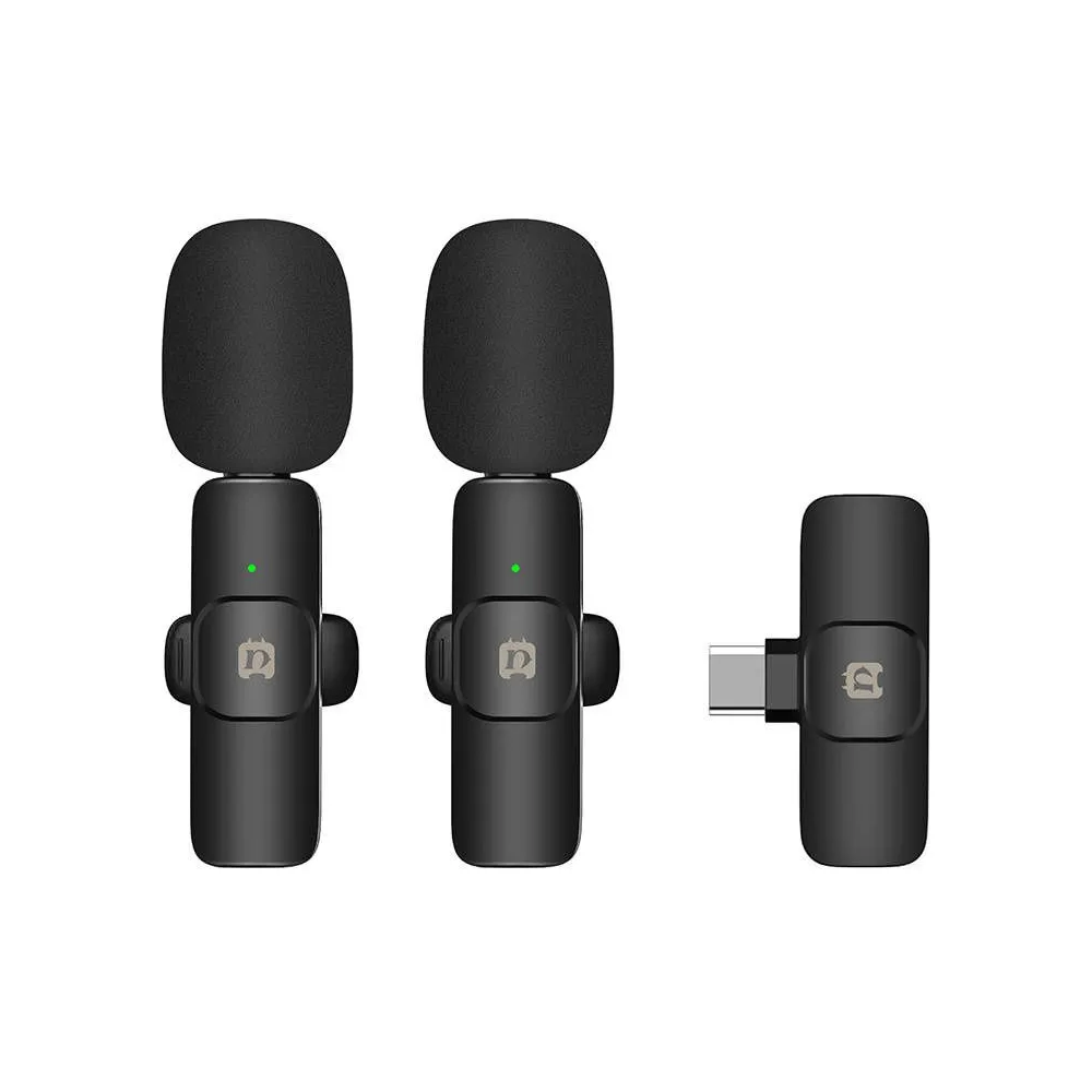 Puluz PU3151B Microfon fără fir Lavalier tip C