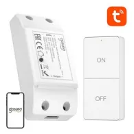 Comutator inteligent WiFi Gosund SW20 10A + telecomandă, Tuya