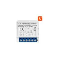 ZigBee Avatto LZWSM16-W2 Comutator inteligent fără neutru TUYA