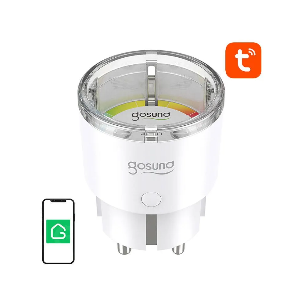 Priză inteligentă Gosund SP111 3680W 16A WiFi, Tuya