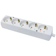 Multipriza 5 prize, alb GN-570S Plastrol