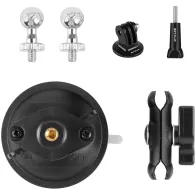 PULUZ Magic Arm Tripod Suction Cup Holder (negru)