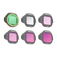 Set de 6 filtre Sunnylife MCUV + CPL + ND8 + ND16 + ND32 + ND64 pentru MINI 5 Pro