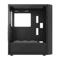 Carcasă pentru computer Darkflash DK351 (negru) + 4 ventilatoare RGB