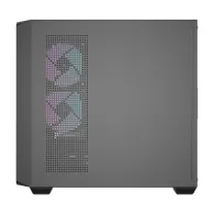 Carcasă pentru computer Darkflash DS900WD (negru) + 4 ventilatoare