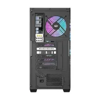 Carcasă pentru computer Darkflash DS900WD (negru) + 4 ventilatoare