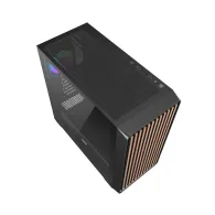 Darkflash DS900WD carcasă pentru computer ATX (negru) + 4 ventilatoare