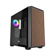 Darkflash DS900WD carcasă pentru computer ATX (negru) + 4 ventilatoare