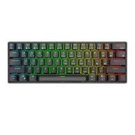 Tastatura mecanică Royal Kludge RK61 RGB, comutator roșu (negru) (QWERTY)