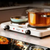 PLITA ELECTRICA DUBLA 2500W ADLER