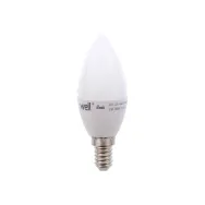 Bec LED tip lumanare E14 6W 230V lumina calda Basic Well
