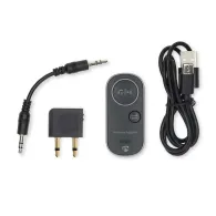 Adaptor Audio Bluetooth Nedis 2-în-1 Wireless Compact, Transmitere și Recepție, Portabil