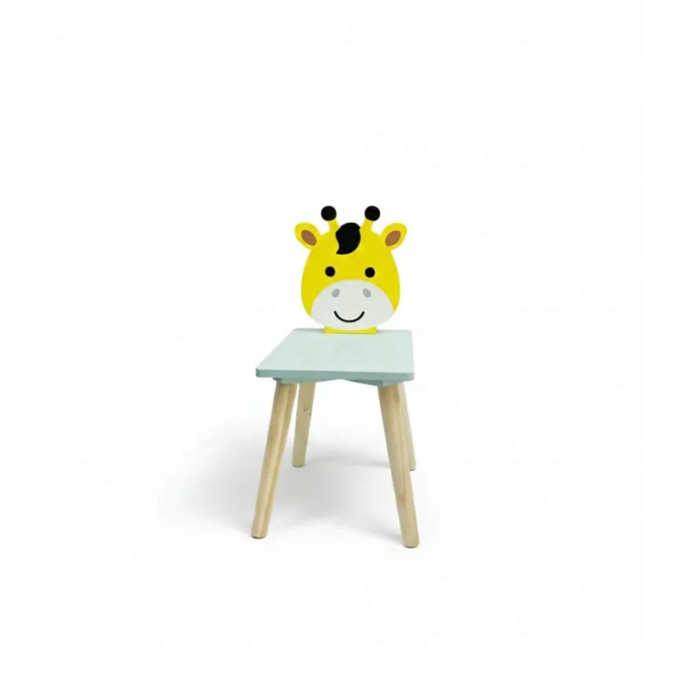 Scaun copii, MDF,design girafa, U-Grow