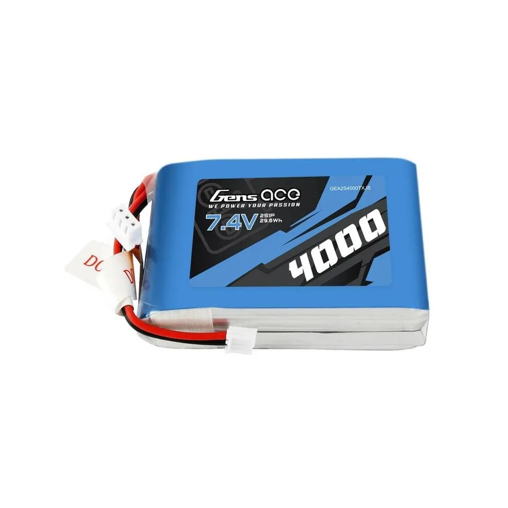 Acumulator LiPo Gens Ace 4000mAh 7.4V 1C