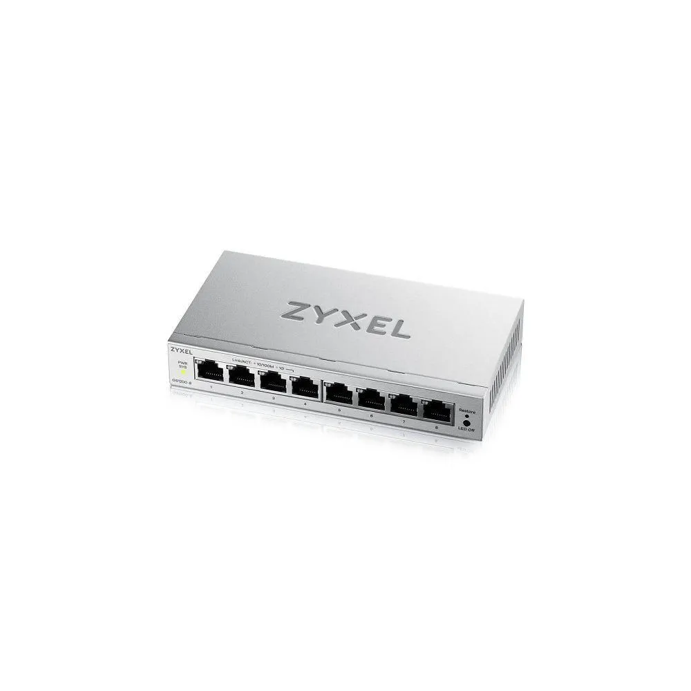 ZYXEL GS1200v3 8-Port GbE Web Managed Switch