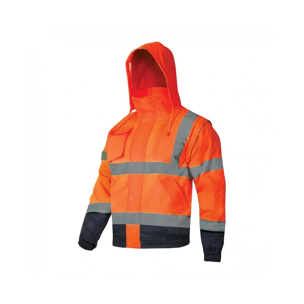 JACHETA REFLECTORIZANTA CAPTUSITA / PORTOCALIU - M