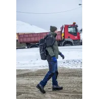 PANTALON LUCRU TIP-BLUGI SLIM-FIT ELASTIC - XL/H-182