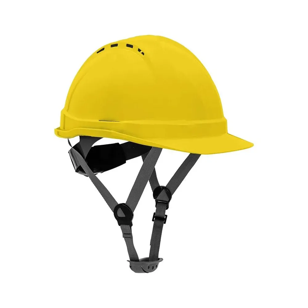 CASCA DE PROTECTIE INDUSTRIALA VENTILATA / GALBEN