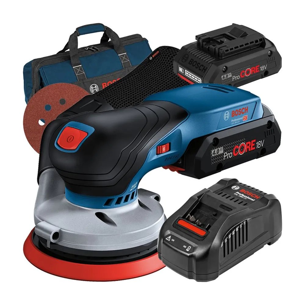 BOSCH GEX 18V-125 (SOLO) Slefuitor excentric Li-Ion