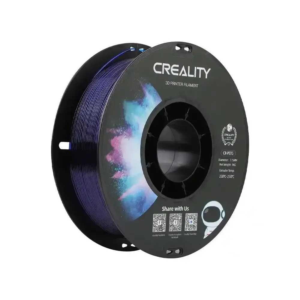 CR-PETG Filament Creality (albastru transparent)