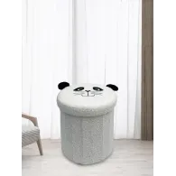 Taburet figurina urs Panda 30x37.5 cm