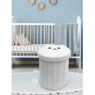 Taburet figurina urs Polar 30x37.5 cm