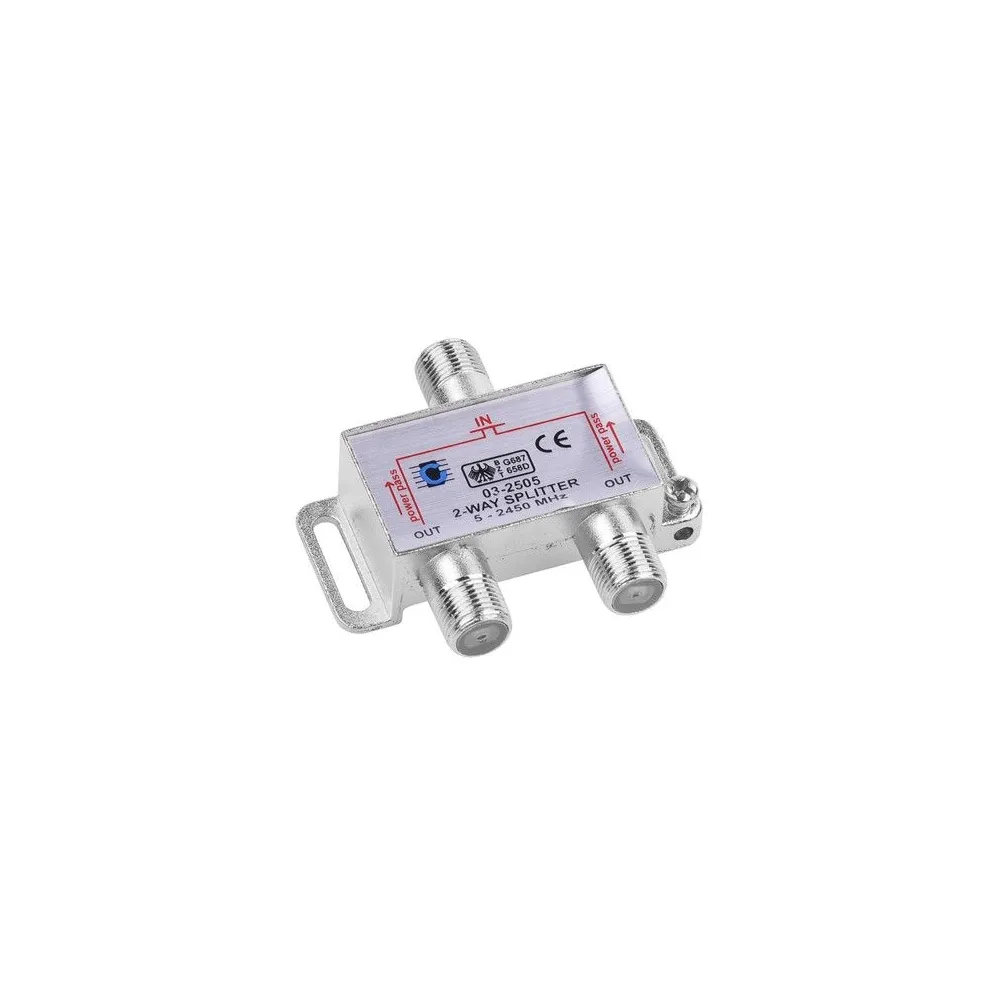 SPLITTER 2 CAI POWER PASS 5-2450 MHZ