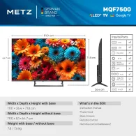 Televizor METZ QLED 50MQF7500Z