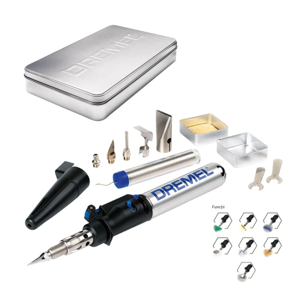 DREMEL VERSATIP 2000-7 Unealta cu gaz pentru 7 aplicatii diferite