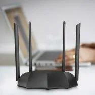 Router wireless tenda ac8 dual- band ac1200 gigabit 1*10/100/1000mbps wan Tenda - 1