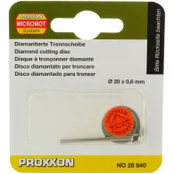 Disc debitor diamantat, 20x0.6mm, Proxxon 28840