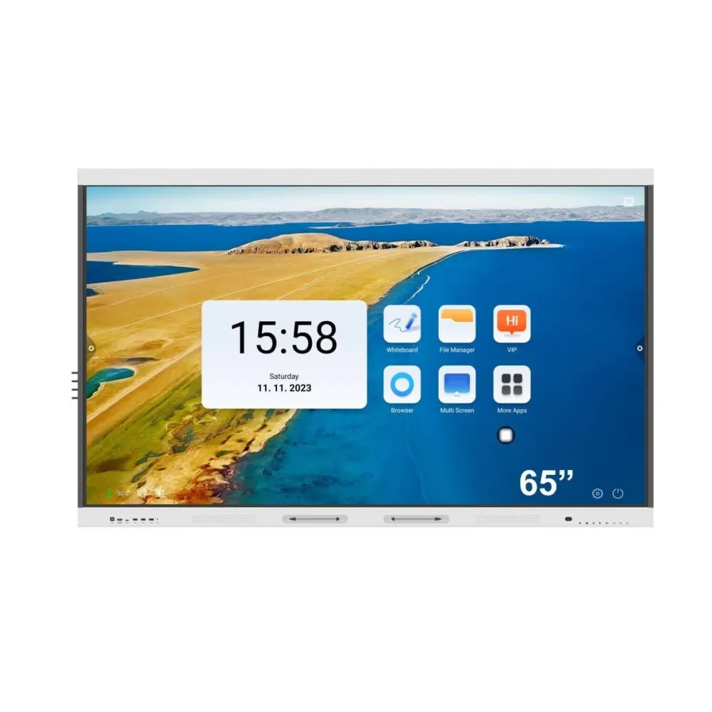 Display interactiv EvoBoard/BlackMount series V100-TE65YY(-N), 65", 4K, CPU 8*A55 , RAM 8GB, ROM 128GB, NFC, Android 14