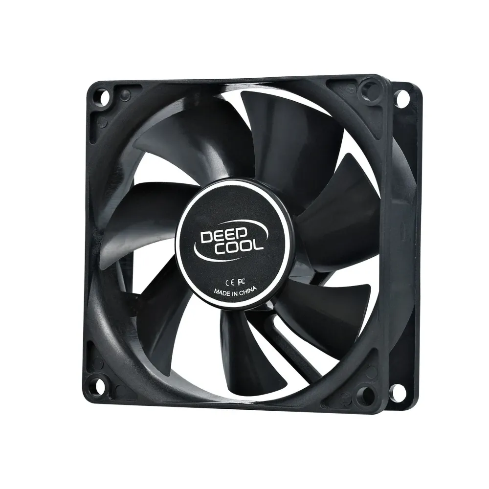 DeepCool XFAN 80 sistem răcire computer Carcasă calculator Ventilator 8 cm Negru