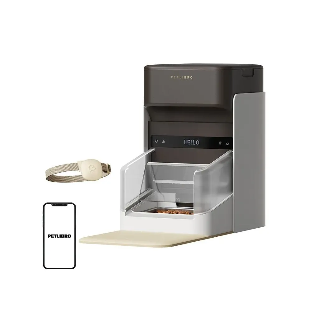 Petlibro Distribuitor de hrană inteligent RFID cu guler, 3L