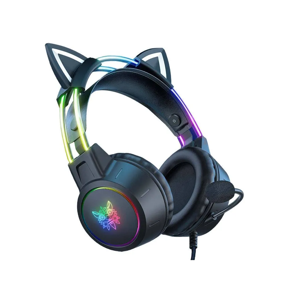ONIKUMA X15 PRO Gaming headset Cat (negru)