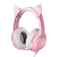Căști de gaming ONIKUMA K9 Pink RGB