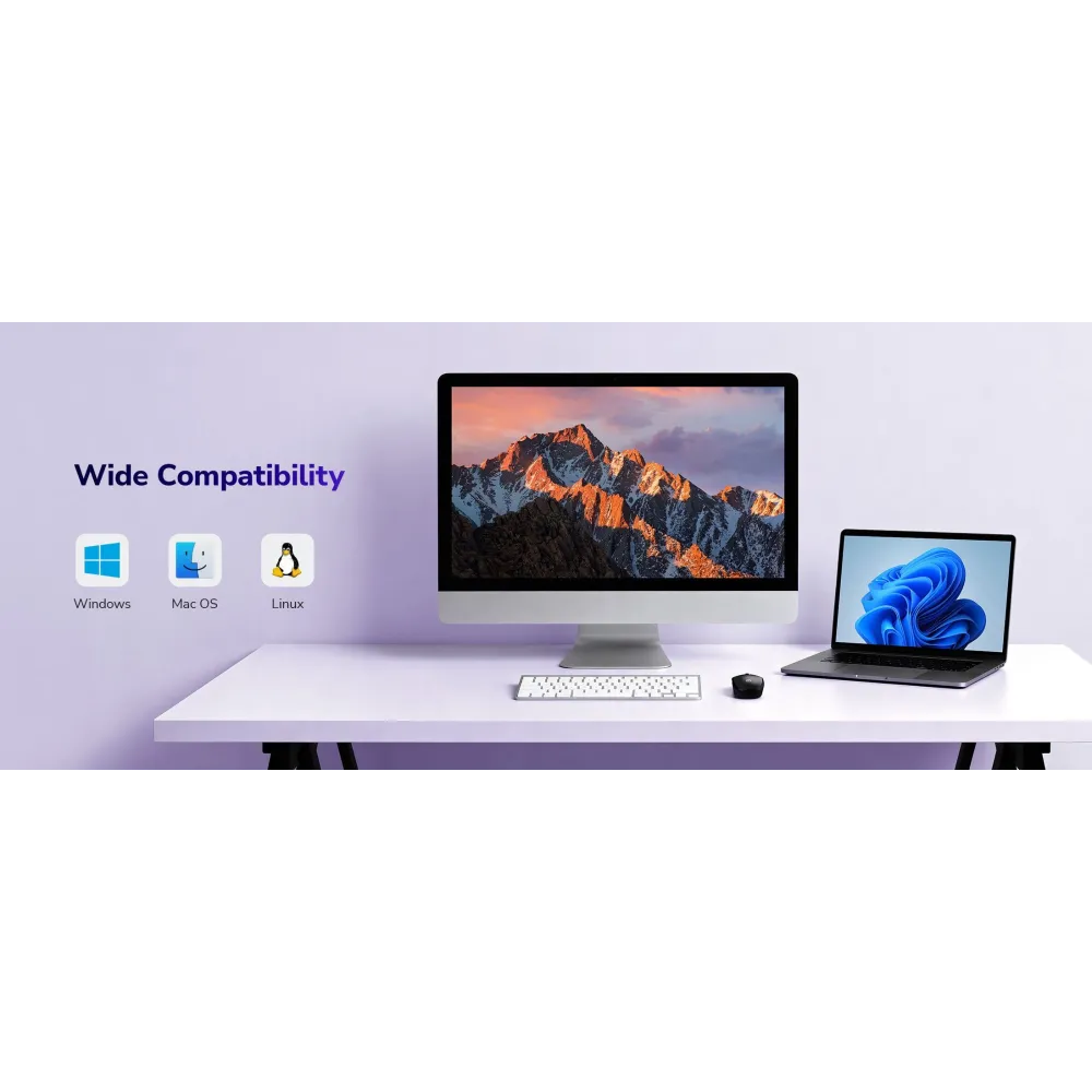 Mouse wireless Cudy MS9922, 1600dpi, 3 butoane, negru