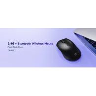 Mouse wireless, Bluetooth Cudy MS9945, 3200dpi, 6 butoane, negru