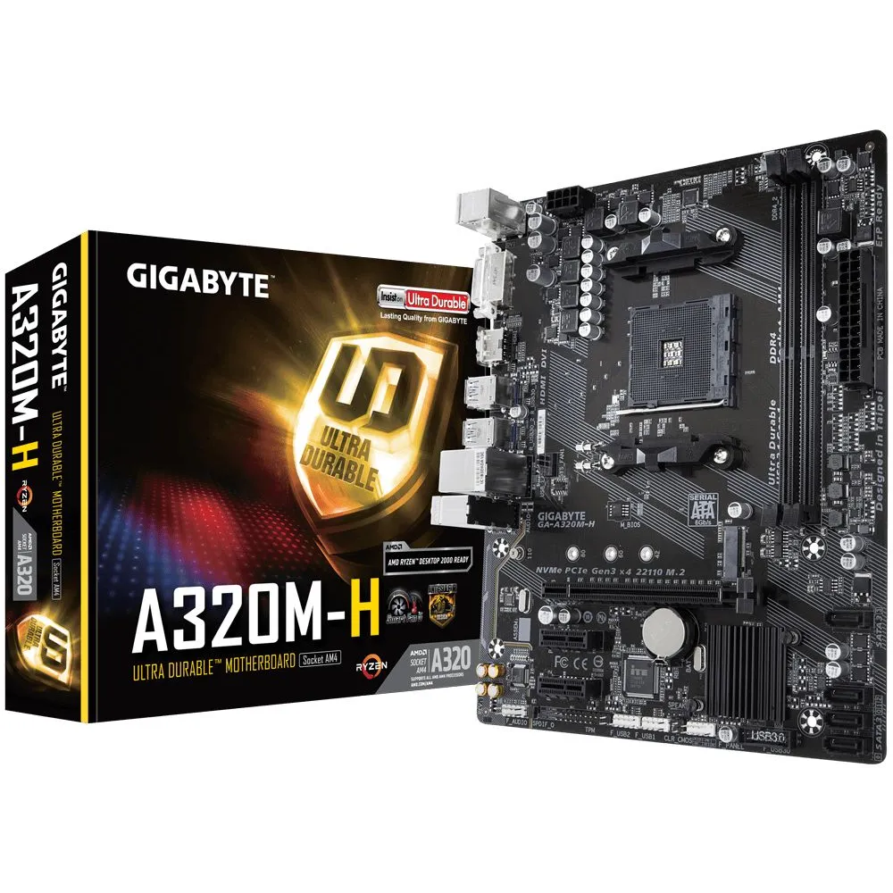Placa de baza Gigabyte GA-A320M-H Gigabyte - 1