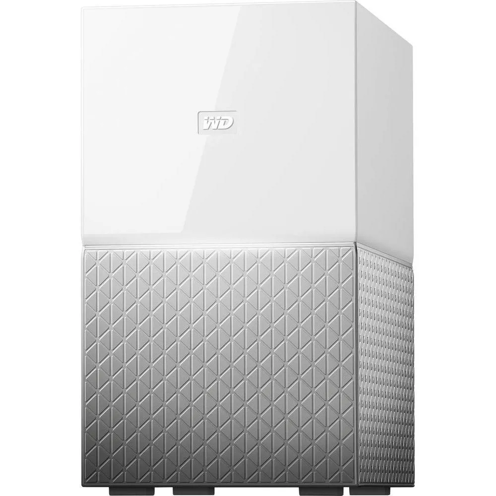 Nas wd 2 bay 4tb my cloud home duo gigabit Wd - 1