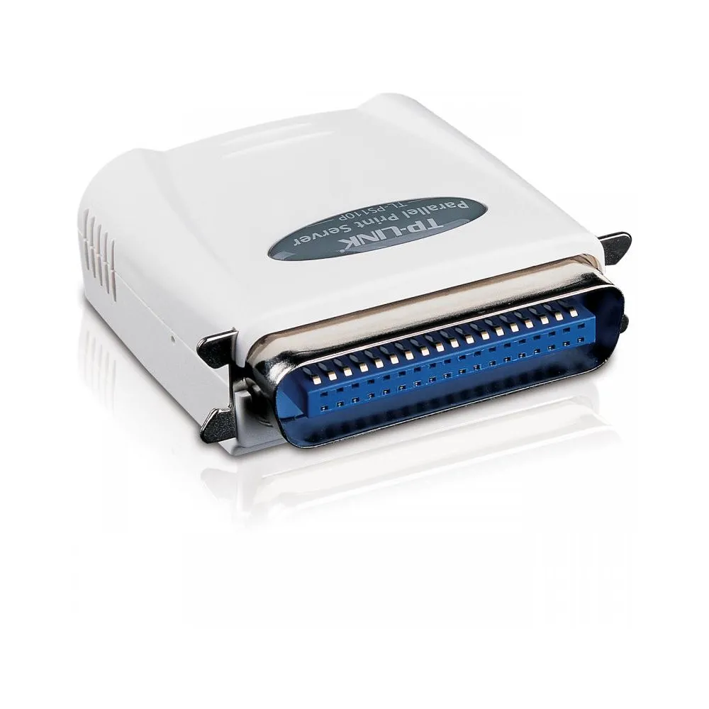 Print server tp-link 10/100mbps port paralel suporta alerte e-mail internet Tp-link - 1