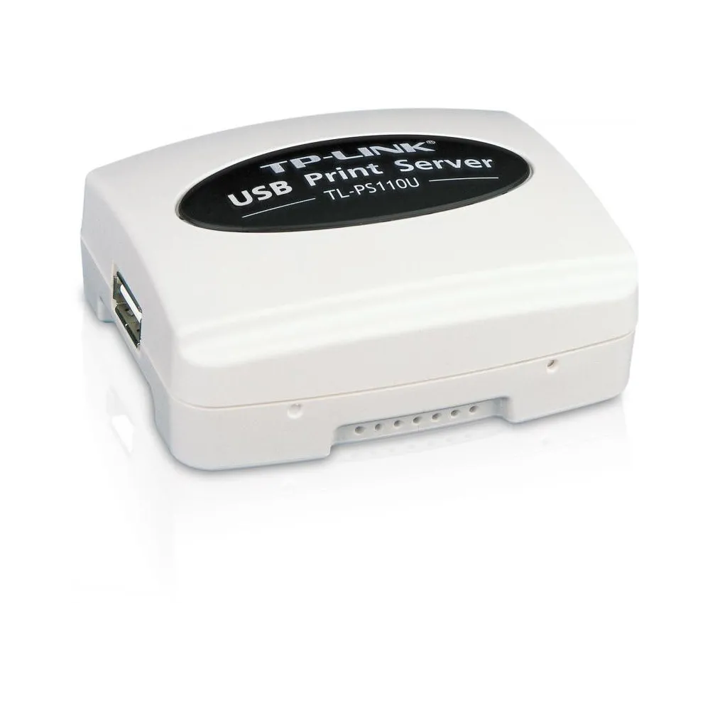 Print server tp-link 10/100mbps usb2.0 suporta alerte e-mail internet printing Tp-link - 1