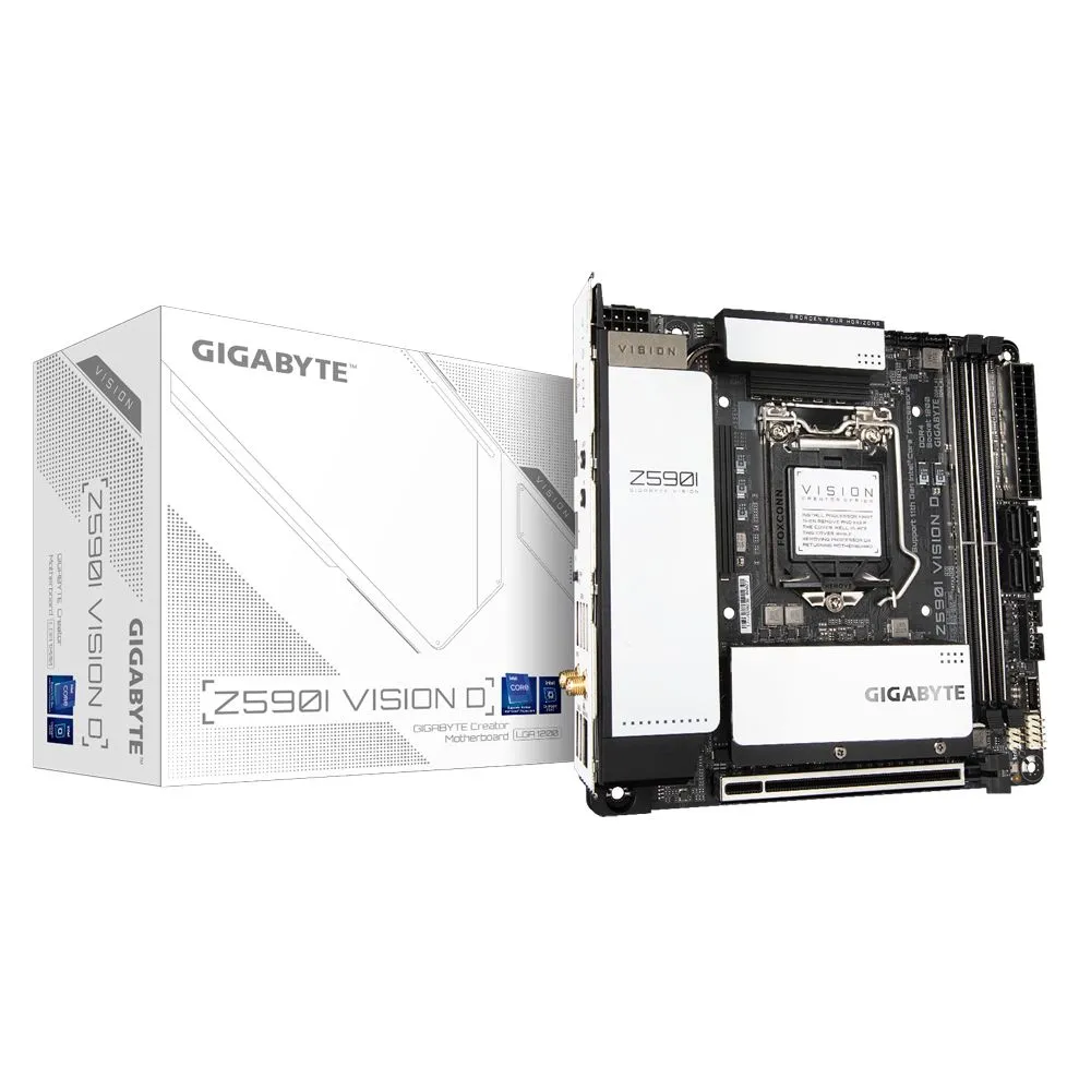 Placa de baza Gigabyte Z590I VISION D Gigabyte - 1