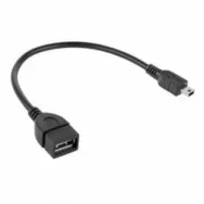 Gembird cable usb mini bm af usb 2.0 otg 15cm Other - 1